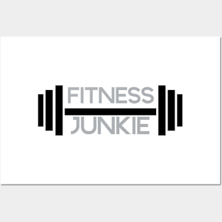 Fitness Junkie Posters and Art